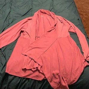 Coldwater Creek, 2X, dusky purple cardigan, NWOT